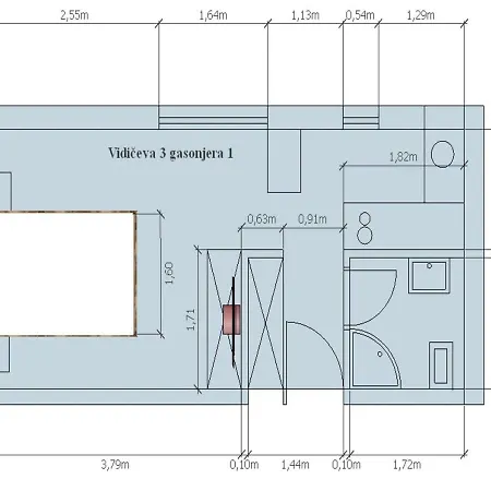 Apartmaji Dolgi Most Apartment
